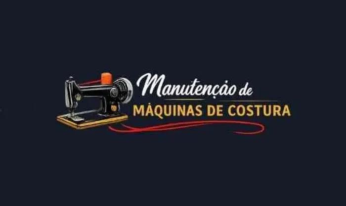 Serviço de manutenção em máquina de costura