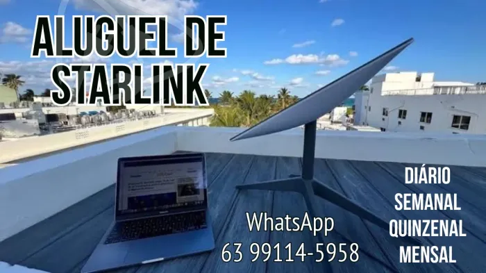 Aluguel de Starlink 