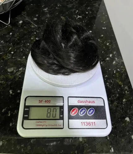 Cabelo Humano (Castanho Escuro)