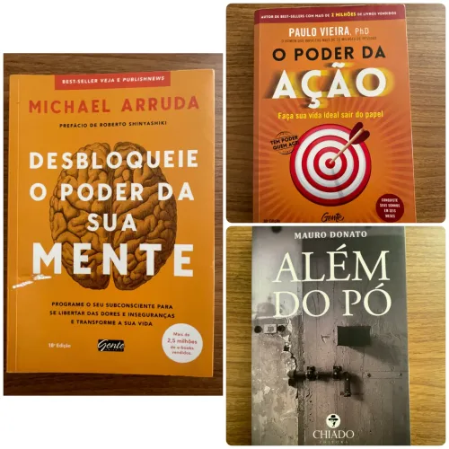 3 livros