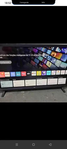 Smartv LG 32 polegadas funcionando perfeitamente