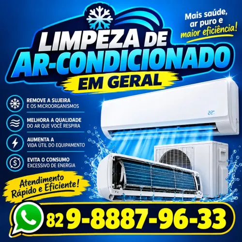 Limpeza de ar-condicionado