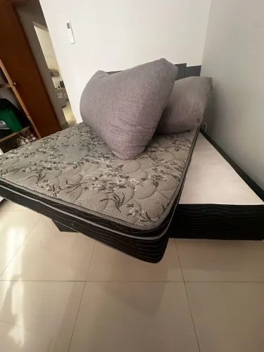CAMA BOX COLCHÃO BIFLEX SHAPPHIRE ESPUMA D45