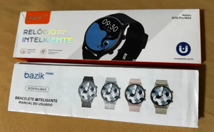 Relogio Inteligente W38 Pro Max Masculino E Feminino 47mm Bazik