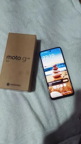 Celular Motorola g34 na caixa