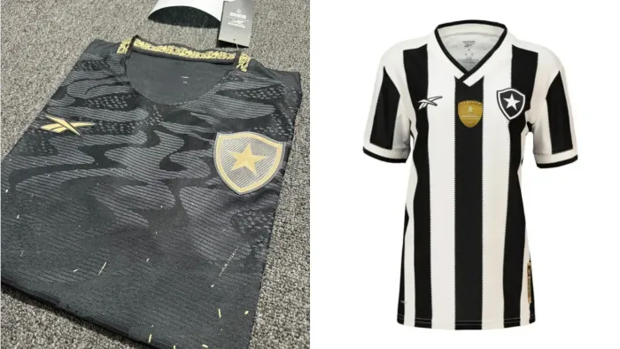 Camisa Botafogo Masculino P ou M + Feminina GG