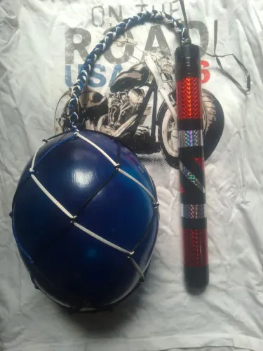 BOLAS TRANÇADAS DE BATE-BOLA COM O CABO PADRONIZADO