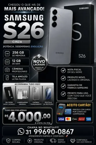 Samsung S26 256gb 12 RAM