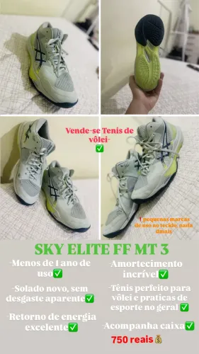Tênis SKY elite FF mt 3