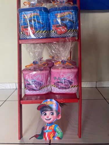 Escada Porta Lembrancinhas Para Festa Pegue e monte  4 Degraus 