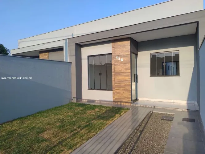 Casa para Venda em Londrina, JARDIM TROPICAL, 3 dormitórios, 1 banheiro, 2 vagas