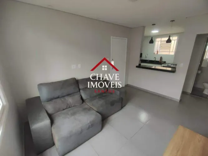 Apartamento para alugar, 92 m² por R$ 3.500,02/mês - Embaré - Santos/SP