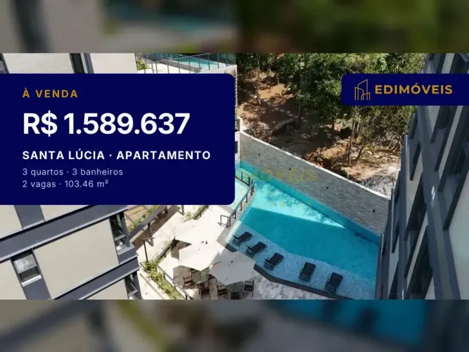 Santa Lúcia Espera por Você: Apartamento Moderno no Hillside Park Residence