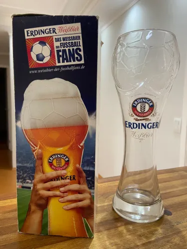 Taça Erdinger Weissbier Copa do Mundo 2006 Original Alemanha + Caixa
