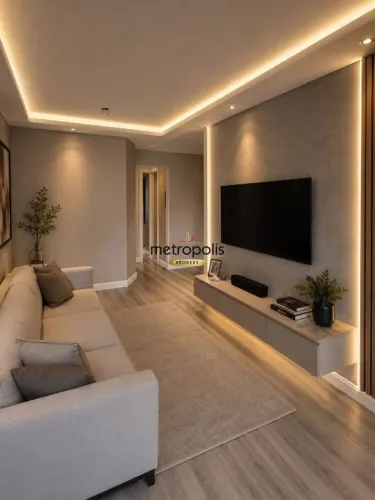 Apartamento com 3 dormitórios à venda, 70 m² por R$ 745.000,00 - Barcelona - São Caetano d