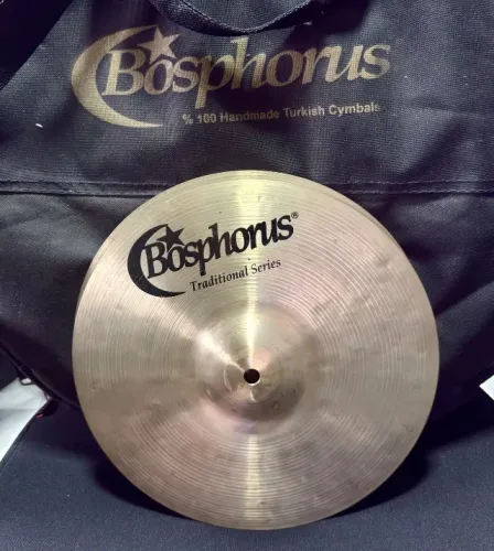 Pratos Bosphorus - hihat Tradicional Crisp 12? e splash Antique 8?