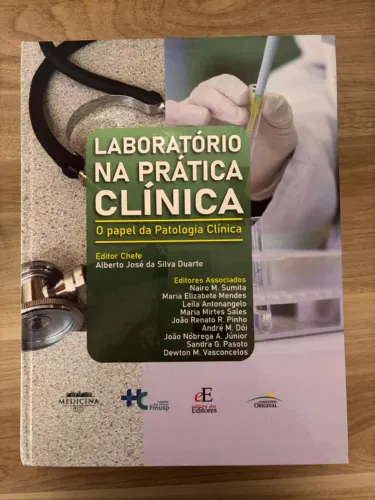 Laboratório na Prática Clínica: O Papel da Patologia Clínica - livro capa dura