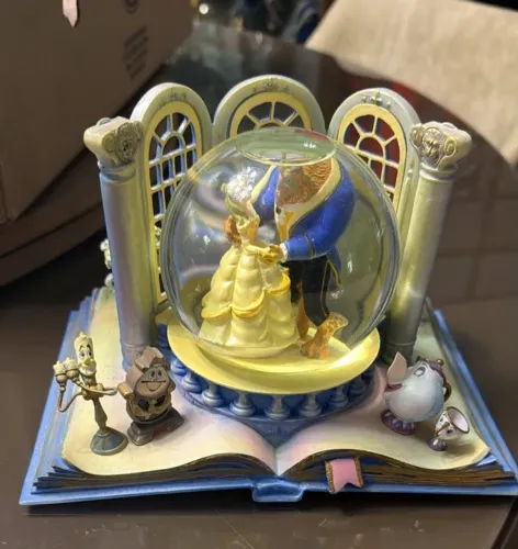 Globo de Neve Disney Princesas Bela e a Fera Book