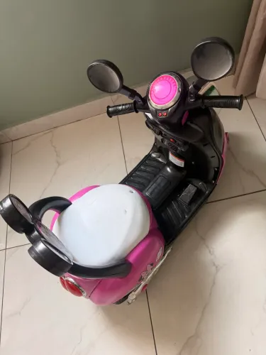 Moto Elétrica Infantil Minnie Disney - Rosa