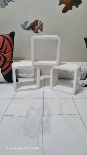 Nichos quadrados lde plástico