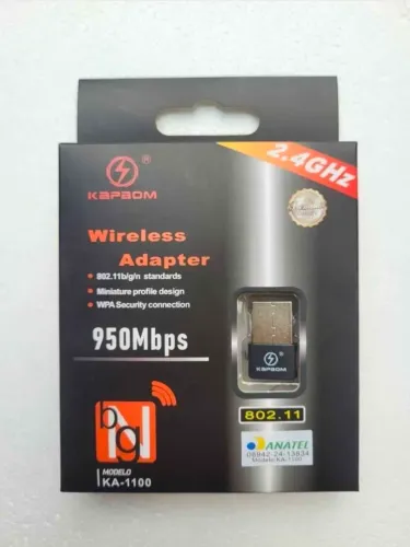 Antena Wi-Fi USB 2.4G.