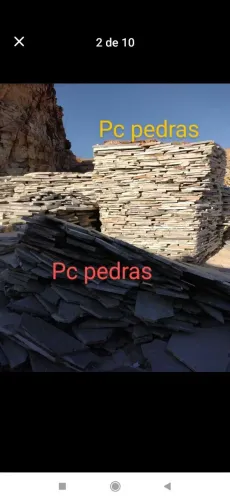 Pedras para revestimento de Pirenópolis