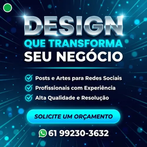 Design Gráfico Profissional ? Logomarca, Artes, Vídeos e Muito Mais