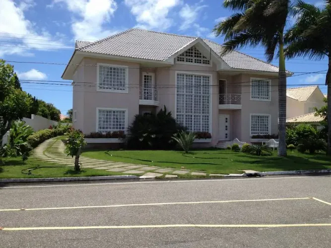 Casa de luxo à venda em Lagoa Nova Natal RN | condomínio fechado 900m² 5 suítes piscina ár