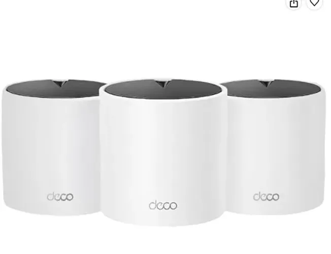 TP-Link Deco X15 Dual-Band AX1500 WiFi 6 Mesh Wi-Fi System Deco X15 3 unidades