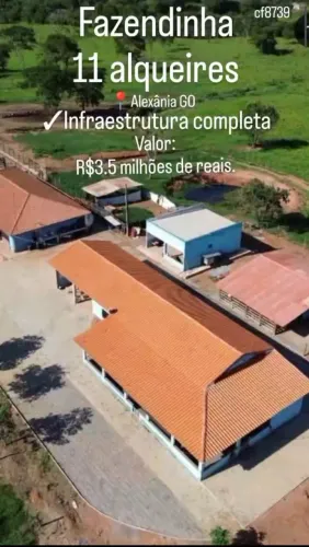Alexânia GO Fazenda rica em água 