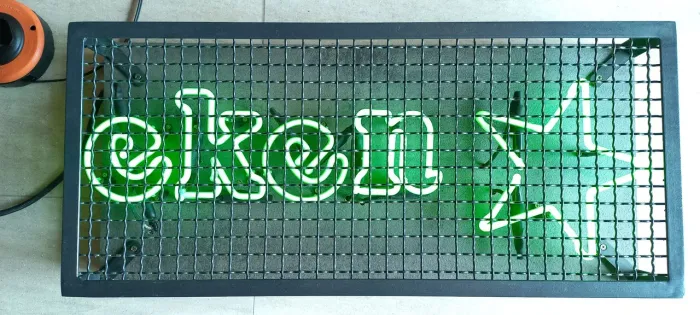 Luminoso original de neon cerveja Heineken