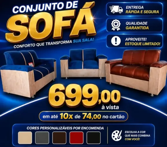 Conjunto de sofá