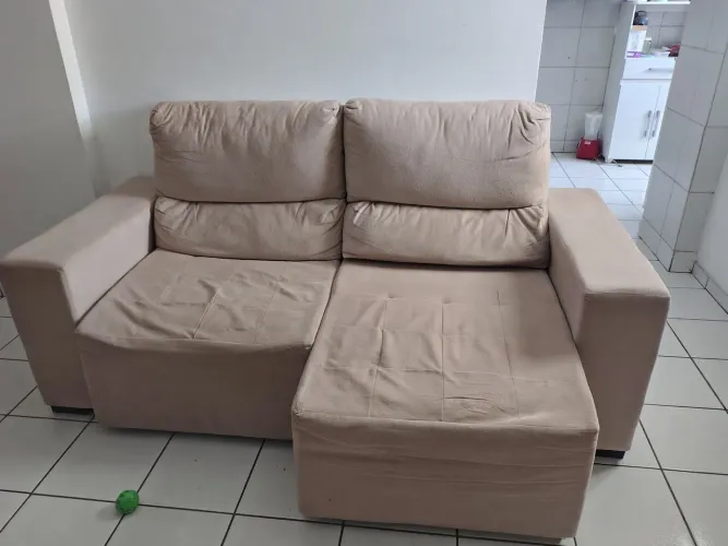 Sofá retrátil reclinável