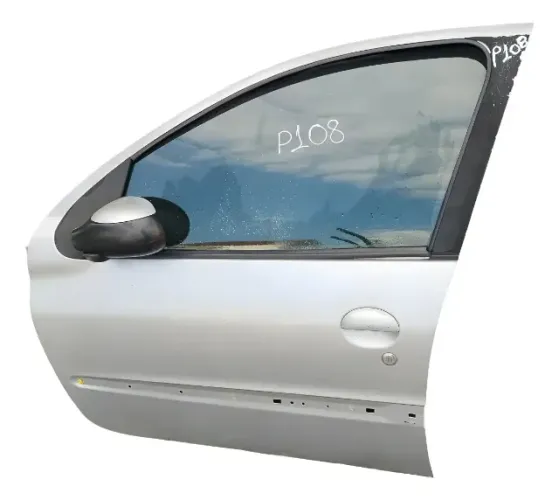 Porta D.e Peugeot 206 4 Portas 01/12 P108 Somente Lata (Usado) / V12