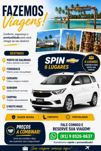 Viagens agendadas 