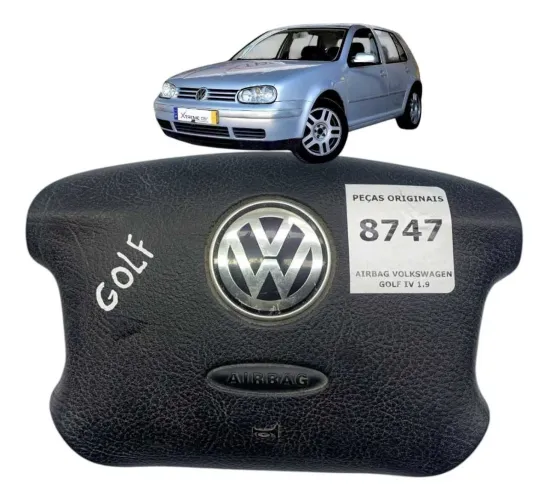Bolsa Airbag Volkswagen Golf Iv 1.9 Preto Original