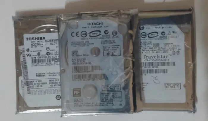 HD's Sata Para Notebook ou PC - 100GB a 500GB