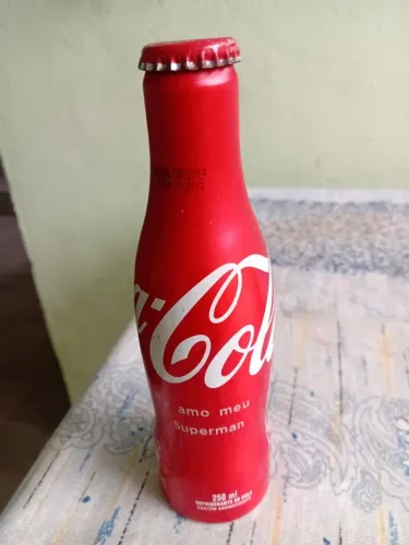 Garrafa da CocaCola em aluminio 