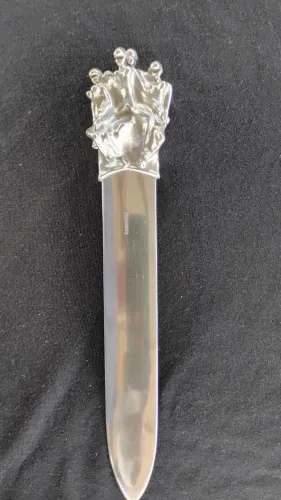 Abridor de cartade prata pura christofle original
