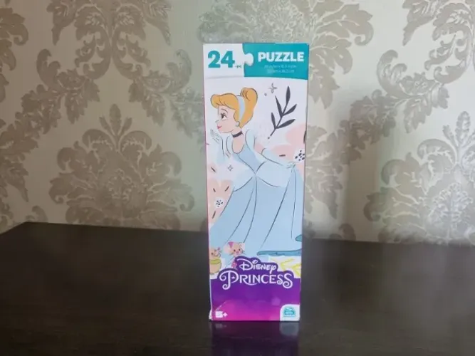 Quebra Cabeça Cinderela Disney Princess 24 Peças Spin Master