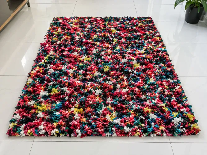 ? TAPETE ARTESANAL EXCLUSIVO - CHARME E CONFORTO PARA SUA CASA! ?