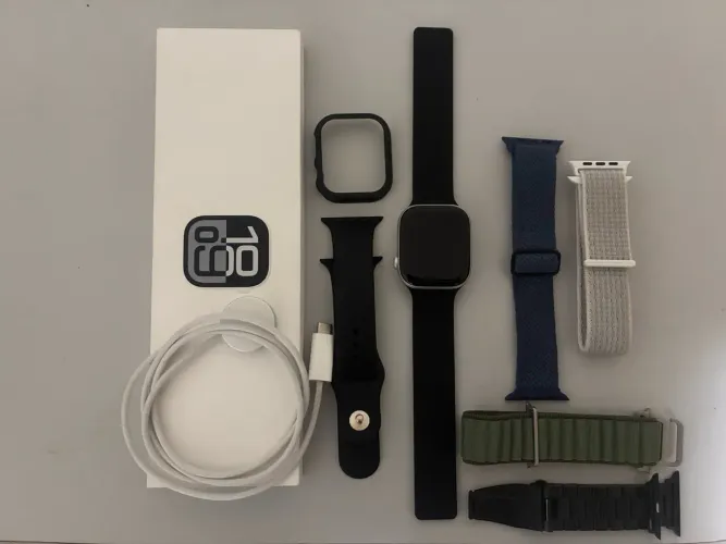 Apple Watch Série 10 - 46mm - Prata