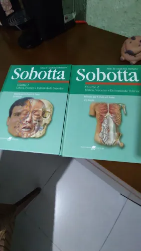 ATLAS DE ANATOMIA HUMANA SOBOTTA VOL 1 E 2