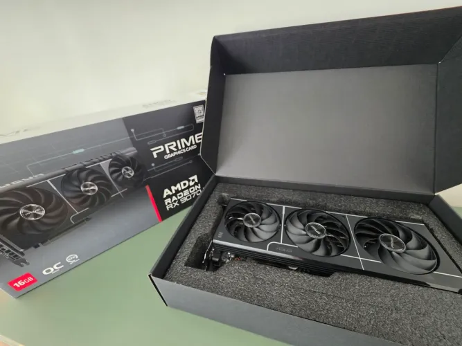 RX 9070 XT 16gb Asus Prime - NOVA