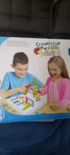 Kit Caixa maleta ferramentas infantil furadeira acessórios com 193 peças 