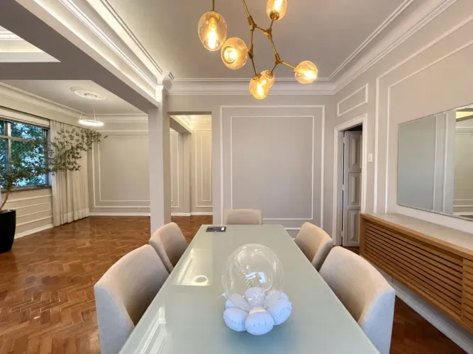 Apartamento com 2 dormitórios para alugar, 146 m² por R$ 16.344,20/mês - Leblon - Rio de J