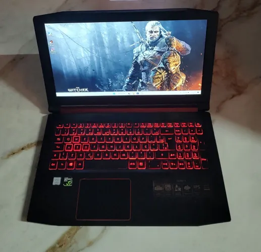 NOTEBOOK ACER NITRO I5 - PLACA DE VIDEO GTX 1050 4GB - SSD NVME 256GB + 1000GB - 16GB DDR4
