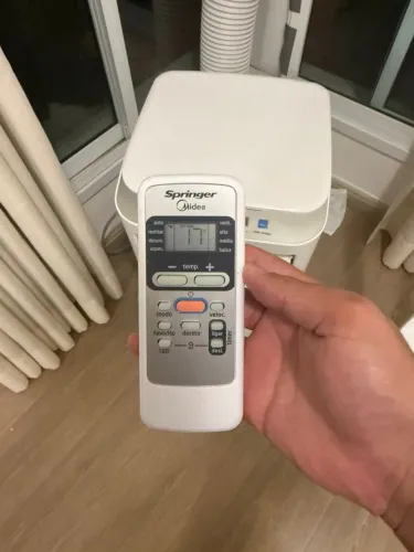Ar condicionado portátil 1200btu