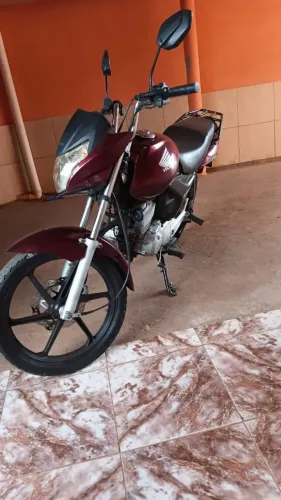 CG 150 titan vermelho 2012