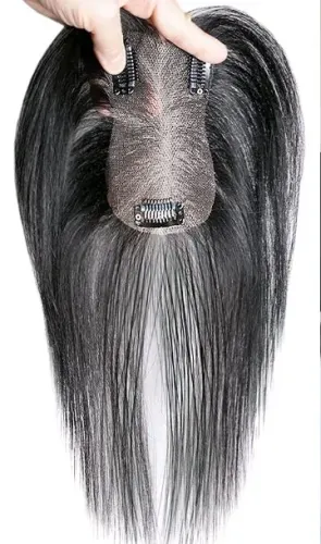 Aplique topo tic tac cabelo humano
